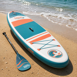 Tabla de <span class=keywords><strong>Paddle</strong></span> <span class=keywords><strong>Surf</strong></span> Inflable para Principiantes, Base Extra Ancha para un Fácil <span class=keywords><strong>Equilibrio</strong></span> y Aprendizaje Seguro - Product Image 1