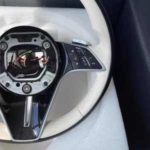 Volante de coche para <span class=keywords><strong>Mercedes</strong></span> <span class=keywords><strong>Benz</strong></span> <span class=keywords><strong>Maybach</strong></span> W167 W177 W190 W204 W205 W206 W213 W217 W222 a B C E S G V clase Cls Glc Gle Gls - Product Image 5