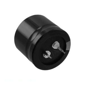 Condensateur traversant ECO-S2EP471DX 470 µF 20 % 250 V, en aluminium, à fixation par clip, Distributeur agréé - Product Image 1