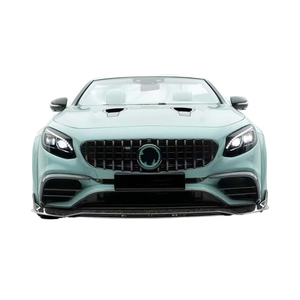 ชุดแต่งคาร์บอนไฟเบอร์สไตล์ MSY สำหรับรถยนต์ Mercedes S63 Coupe ปี 2012-2019 รุ่นใหม่ อัพเกรด ดิฟฟิวเซอร์ลิปหน้า สปอยเลอร์ ติดตั้งง่ายด้วยกาวในตัว - Product Image 1
