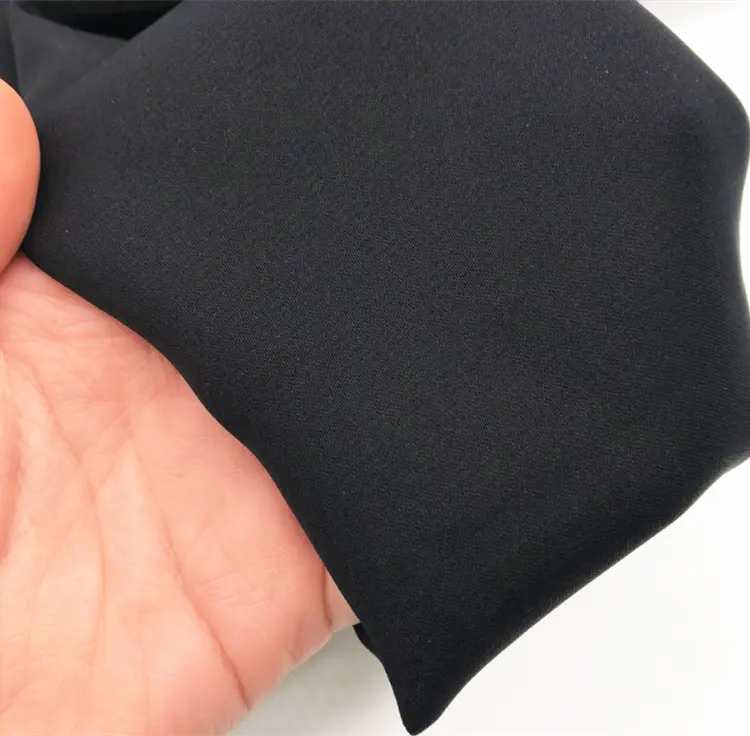 67 inch formal black abaya fabric/formal black nida fabric/wool peach fabric for Dubai Scarf