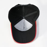 Gorra de Béisbol de Algodón de 6 Paneles Personalizada de Alta Calidad con Logotipo Bordado en 3D, Gorras de Béisbol de Dos Tonos
