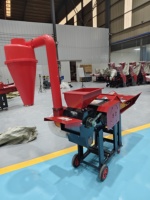 Nouvelle machine à fourrage, broyeur d'herbe, ensileuse, coupe-paille 3-en-1, machine à broyer et à écraser la paille, haute capacité