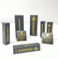 Boîte d'emballage personnalisée pour la gamme de soins de la peau, boîte en papier imprimée sur mesure pour le coffret de crème pour le visage et sérum, vente en gros pour les marques de beauté