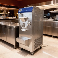 Congélateur combiné QDMECH de bonne qualité, pasteurisation, machine à gelato, machine à glace dure à vendre