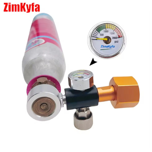 Station de remplissage et de recharge de CO2 pour machine à eau gazeuse, adaptateur en acier inoxydable noir et or, connexion rapide pour cylindre SodaStream DUO - Product Image 5