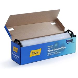 Food Service Film 18 In X 2000 Ft Non Pvc Bpa Free <b>Kitchen</b> Use - Product Image 1