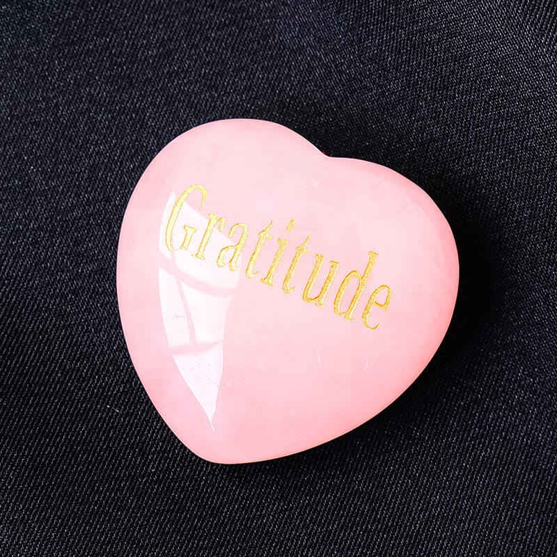 Gratitude en quartz rose