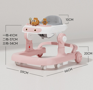 Trotteur multifonctionnel pour bébé CE, vente en gros d'usine, anti-jambes en O, anti-retournement - Product Image 2