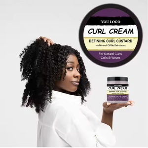 ครีมดัดผมสำหรับผู้หญิงครีมงอน100% ธรรมชาติน้ำมันมะกอกน้ำมันมะกอกบริสุทธิ์วิตามินคัสตาร์ดดัดลอน - Product Image 2