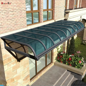 <span class=keywords><strong>Toldo</strong></span> para Terraza Exterior, Instalación DIY, Resistente a la Nieve, Techo de Policarbonato, Cubierta para Patio, <span class=keywords><strong>Toldo</strong></span> de Aluminio - Product Image 2