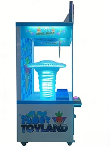 Máquina expendedora de juguetes de lujo operada con monedas, juego de disparos con 60 clips, máquina expendedora de juguetes de regalo, plástico, 1 año de garantía para juegos en interiores - Product Image 6