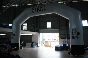 Arco Inflable Blanco de Venta Caliente para Eventos Publicitarios Comerciales al Aire Libre - Product Image 2