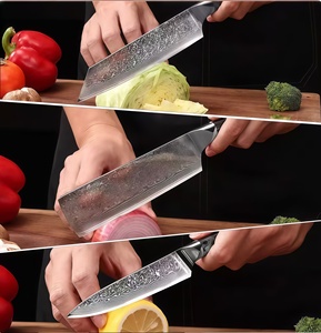 67Layer Damascus Steel Utility Knife Premium <b>Abalone</b> <b>Shell</b> Handle Sharp Japanese Kitchen Knife for Meat Fruit Vegetable Cutting - Product Image 3