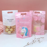 BPB Pochette à biscuits thermoscellée avec logo personnalisé Pochettes à fermeture éclair en plastique debout Sacs d'emballage alimentaire à fermeture éclair