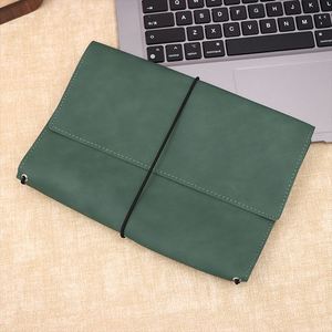 <b>Retro</b> PU Leather A5 Planner Notebook Book Case Pen Loop Loose-leaf Organizer Book Cover with Card Holder Business <b>Gifts</b> - Product Image 4