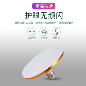 Bombilla LED E27 Base Par36, Cuerpo de Plástico, Fuente de Luz SMD 2835, AC 220V, Tipo Reflector, 6000K, CRI 90, Certificación Energy Star, Regulable - Product Image 4