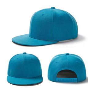 Gorra de Visera Plana Personalizada de Alta Calidad, Material Acrílico, Bordado, Impresión de Logotipo, Moda Hip-hop, Unisex, Cierre a Presión - Product Image 3
