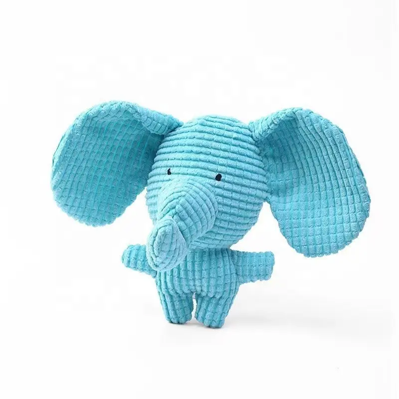 Gajah Bull kelinci boneka mainan suara boneka hewan peliharaan seri untuk kebosanan hewan buas