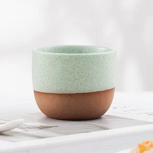 Hot Sales 160 ML Small Water Cup Creative Porcelain Reusable Tea Milk Ceramic Coffee Mug Without Handle
