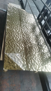 ステンレス鋼板（316L、304、201、202）金、銀、多色、水波模様、標準サイズ、カスタムサイズ - Product Image 3