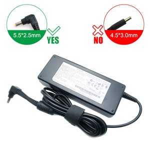 Adaptador de Corriente para Portátil de 15.6V 5A DC 78W, Nuevo, con Protección OTP, Certificación CE/FCC/ROHS, Conector de 5.5x2.5mm, ABS/PC Ignífugo - Product Image 1