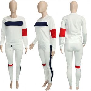 S0203-fall服装时尚2021运动裤和连帽衫套装2 pc套装女式运动服套装运动服 - Product Image 5