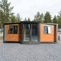 RUIISTEEL Résidence de Voyage Premium pour Camping-Car de Luxe, Site de Glamping, Solution Maison Mobile Démontable Haut de Gamme, Maison de 30 pieds