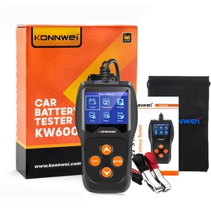 Konnwei KW600 testeur de batterie de voiture pour batteries au plomb 12V pour utilisation en voiture