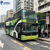 Подержанный междугородний автобус Yutong ZK6116H6GS2 2015 года, газовый, двухэтажный, на 70 мест, для общественного транспорта и шаттл-перевозок