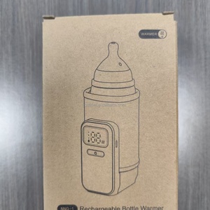 2025 Rechargeable Heated <b>5000mAh</b> Lithium <b>Battery</b> Milk Warmer for Baby with 18W Power 37-55 Heating USB Plug - Product Image 5