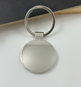 Llavero de Metal de Aleación de Zinc con Grabado Láser de Logotipo Personalizado, Sublimación DIY, Llavero en Blanco, Moderno, Ligero e Impermeable - Product Image 3