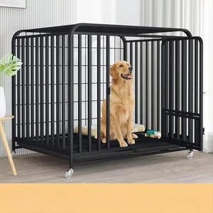 Cage de toilette pour chien en fer pour chiens de grande, moyenne et petite taille, utilisation en intérieur, design respirant, installation facile, pour <span class=keywords><strong>Labrador</strong></span>/<span class=keywords><strong>Golden</strong></span> Retriever - Product Image 6