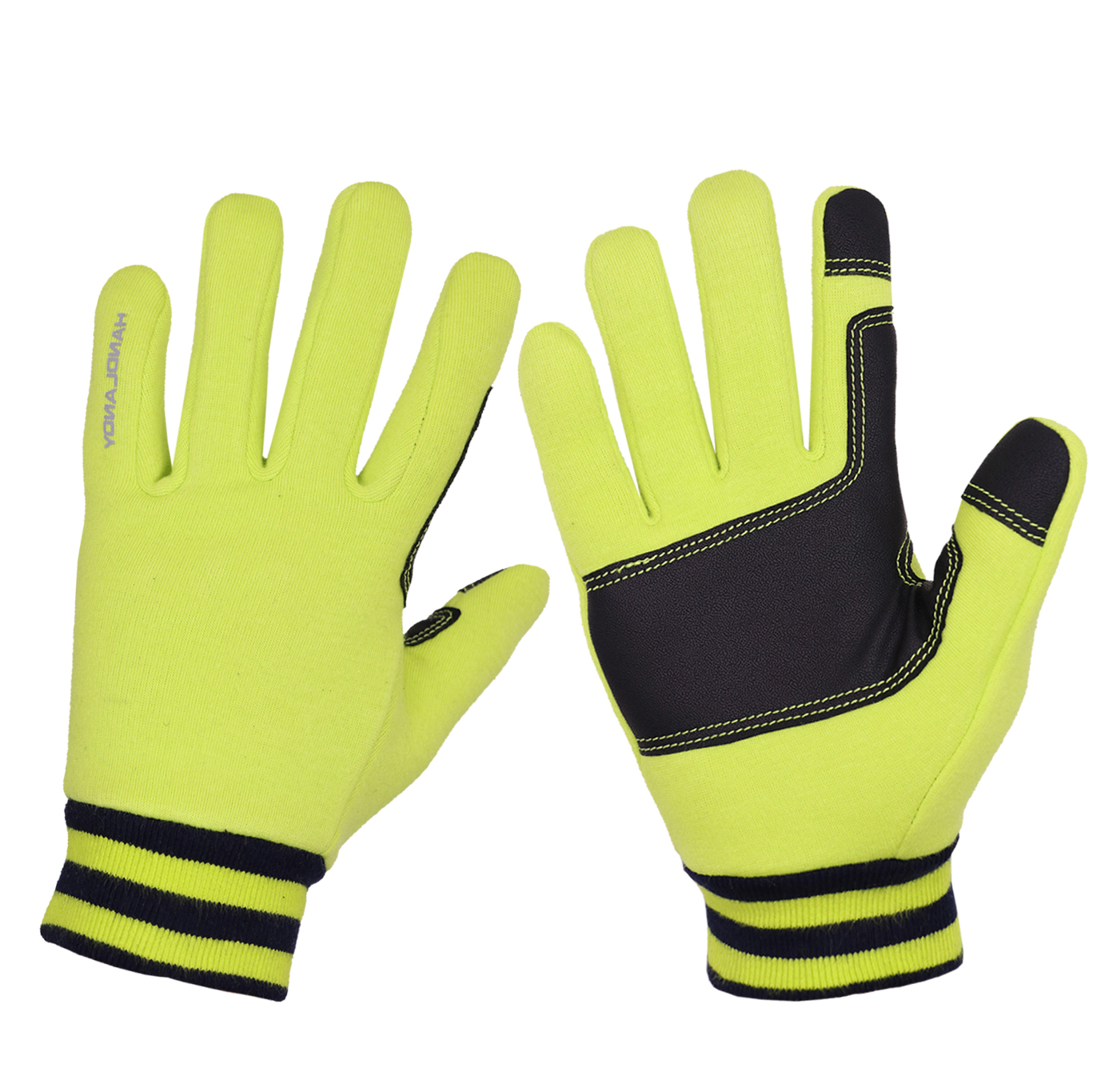 HANDLANDY желтые другие виды спорта езда на велосипеде пользовательский сенсорный экран бег на открытом воздухе детские зимние спортивные перчатки