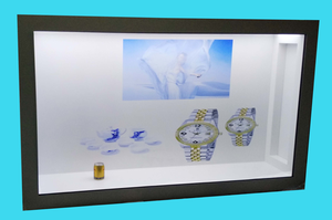 YINGTOUCH Armoire à vin transparente <span class=keywords><strong>86</strong></span> pouces pour vins blancs et étrangers, haut de gamme, commerciale, verticale, avec écran tactile capacitif intégré - Product Image 4