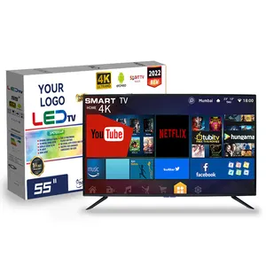 Светодиодный Android Smart TV, плоский экран, HD, телевизор, черный, OEM-отель, Китай, горячая Распродажа, 32, 40, 42, 50, 65, 75 дюймов, 32, 50, 55 дюймов