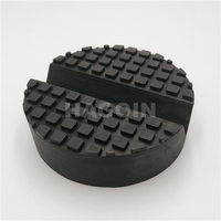Patins en caoutchouc pour cric, diamètre 100 mm, hauteur 40 mm, rainure en V, pour cric de voiture, camion et cric