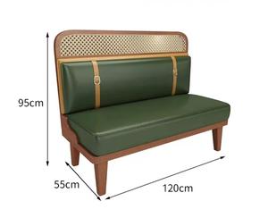 ชุดเฟอร์นิเจอร์ร้านอาหารหวายแบบย้อนยุคชุดตู้และเก้าอี้สไตล์โมเดิร์นสำหรับฉากรับประทานอาหาร - Product Image 5