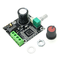 Amplificateur stéréo HiFi professionnel CA-8610S à double canal 12V classe D, carte d'amplification 2x10W avec sortie numérique et accessoire audio DC