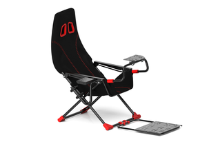 Foldable Race Car Simulator Holder Seat Frame Home Driving Game <strong>Steering</strong> <strong>Wheel</strong> with Screen Holder <strong>Pedal</strong> Stand with Chair Bracket - Product Image 3