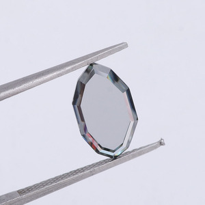 Nueva Llegada, Gemas con Corte Retrato Especial, 5*10mm, Diamantes Sintéticos Blancos, Piedras de Moissanita Sueltas y Pulimentadas - Product Image 2