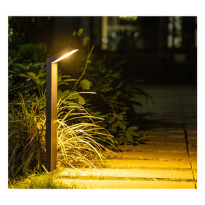 Toptan alüminyum açık Ip65 bahçe çim peyzaj güneş bahçe ışıkları Villa avlu Led direk ışık - Product Image 2