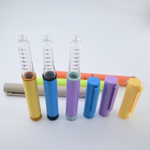 CE Certified Multicolor 60IU 3ml Reusable Plastic Injection <b>Pen</b> with Portable Box for Professional Retail Supply - Product Image 6