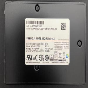 Horng Shing โซลิดสเตทไดรฟ์ใช้ MZQLB3T8HALS-00007 PM983 U.2 3.84T 6Gbps SSD - Product Image 3