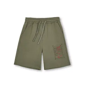 free sample wholesale 100% Organic cotton high quality breathable custom short running streetwear summer shorts