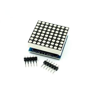 <span class=keywords><strong>Arduino</strong></span> mikrodenetleyici için MAX7219 8 haneli Dot Matrix modül LED ekran sürücü kontrol panosu - Product Image 2