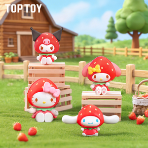 100% मूल शीर्ष खिलौना 5 सेमी सानीरो चरित्र स्ट्रॉबेरी कैंडी श्रृंखला pvc कीचेन ब्लाइंड बॉक्स सानोज़ मिनी संग्रहणीय आंकड़े - Product Image 5