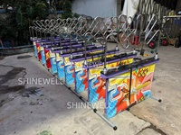 SHINEWELL Jeu de fil électrique personnalisé pour intérieur et extérieur, pour la location, jeu de réaction rapide pour adultes, défi de dextérité et machine de réaction cérébrale