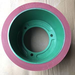 8 Zoll Reismühlen-Ersatzteile Gummiwalze Hochverschleißfeste Gummiwalze - Geräuscharme Reismühlen-Gummiwalze - Product Image 1