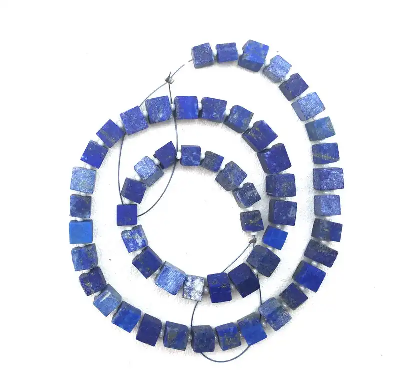 Doğal Lapis Lazuli Untreted hakiki mavi ham taş düzensiz küp şekli işlenmemiş taş koleksiyon stil kesim
